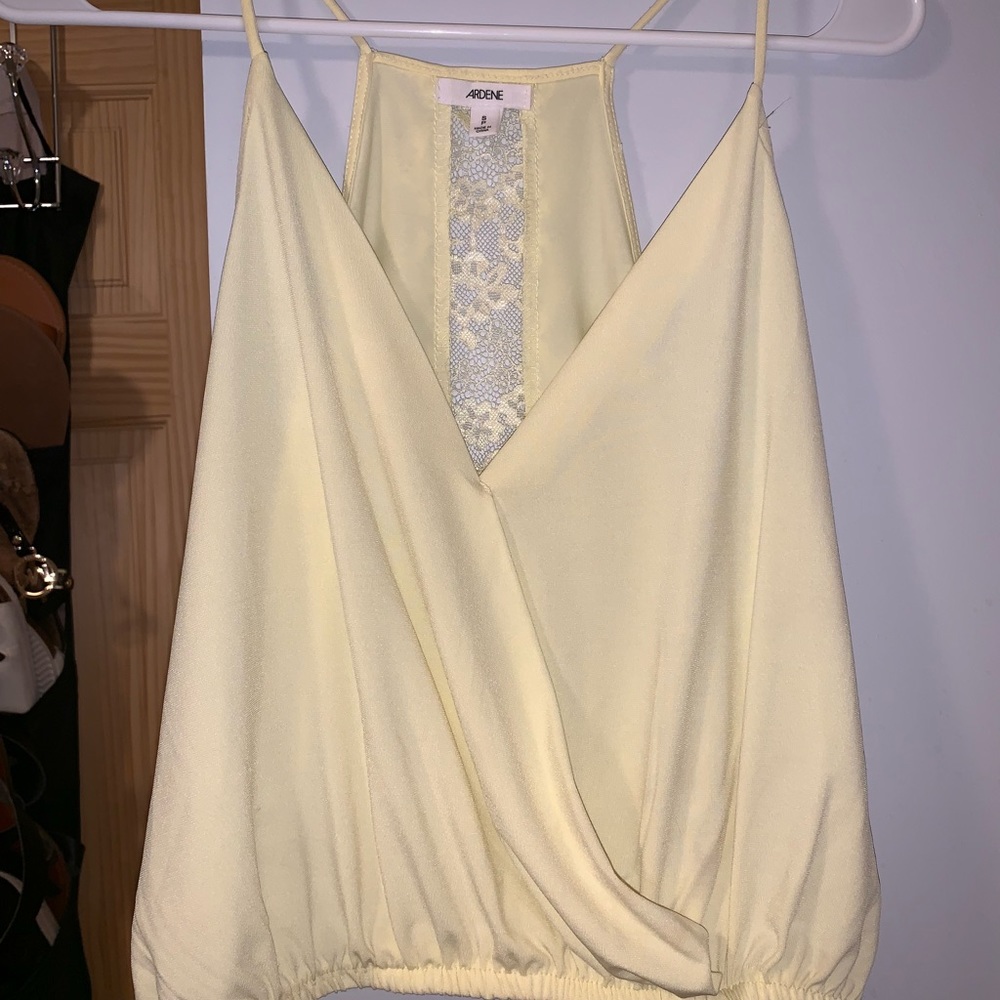 Yellow blouse